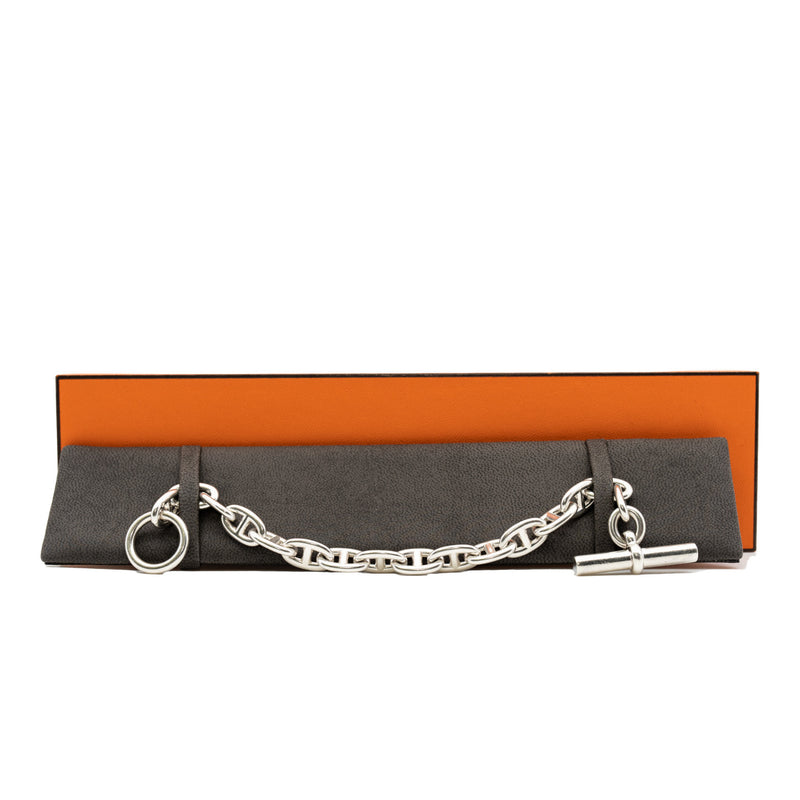 chaine d'ancre bracelet in silver