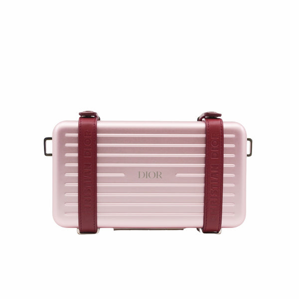 X RIMOWA PERSONAL CLUTCH ALUMINUM PHW