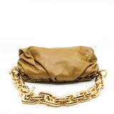 thumbnail chain pouch bag brown ghw - L'UXE LINK