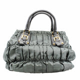 thumbnail PRADA TOTE FABRIC green - L'UXE LINK