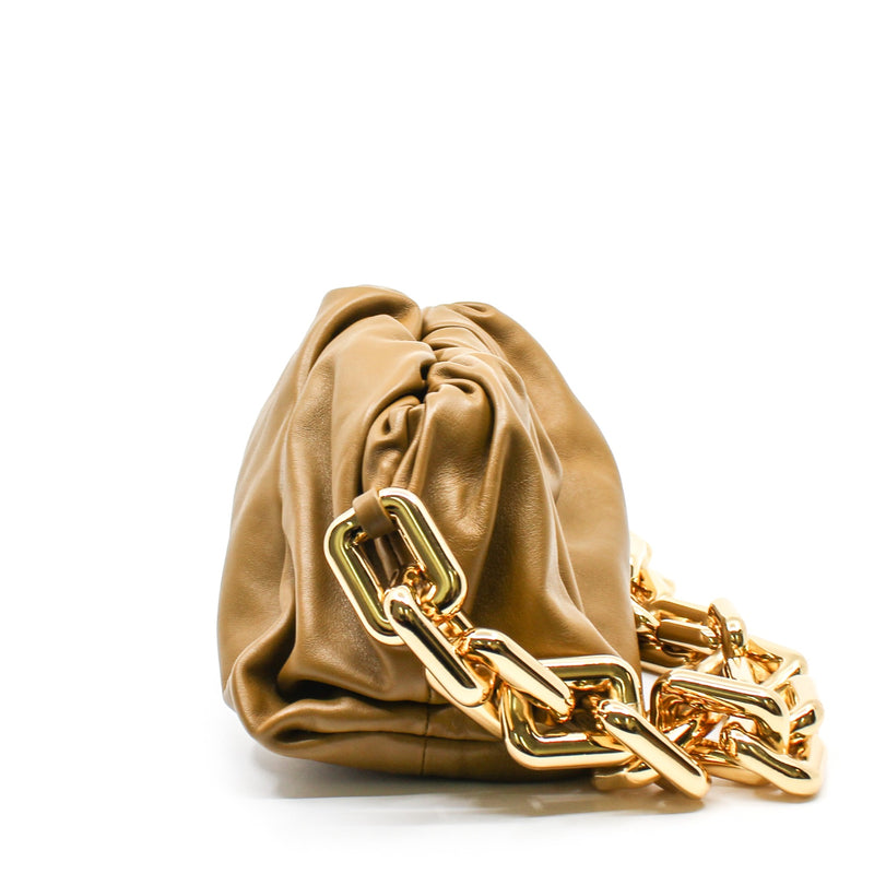 chain pouch bag brown ghw - L'UXE LINK