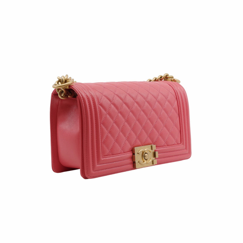 leboy MM watermelon pink  caviar ghw seri 25 - L'UXE LINK