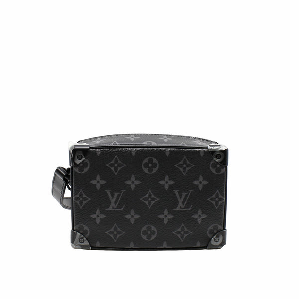 mini trunk black with strap - L'UXE LINK