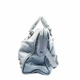 thumbnail CITY HANDBAG LEATHER sky blue - L'UXE LINK