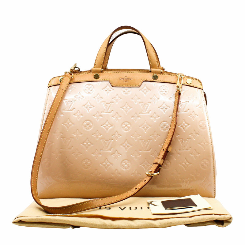 Louis Vuitton Monogram Vernis Brea MM - Neutrals Totes, Handbags