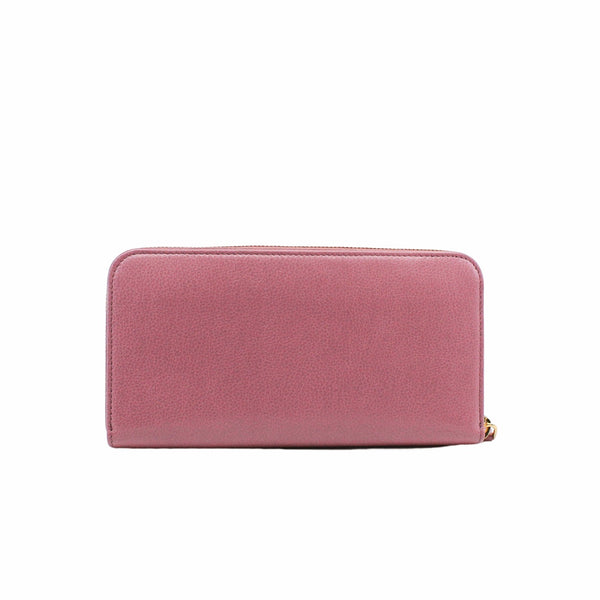 long wallet nudy pink  ghw - L'UXE LINK