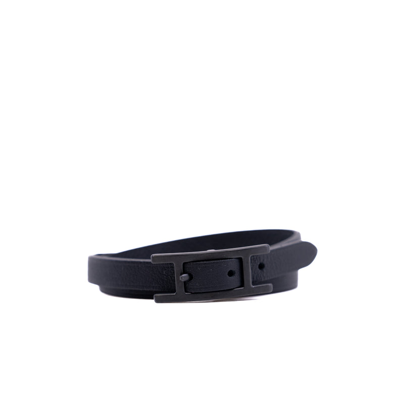 Behapi Double Tour bracelet so black - L'UXE LINK