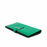 thumbnail bearn long wallet green phw A stamp - L'UXE LINK