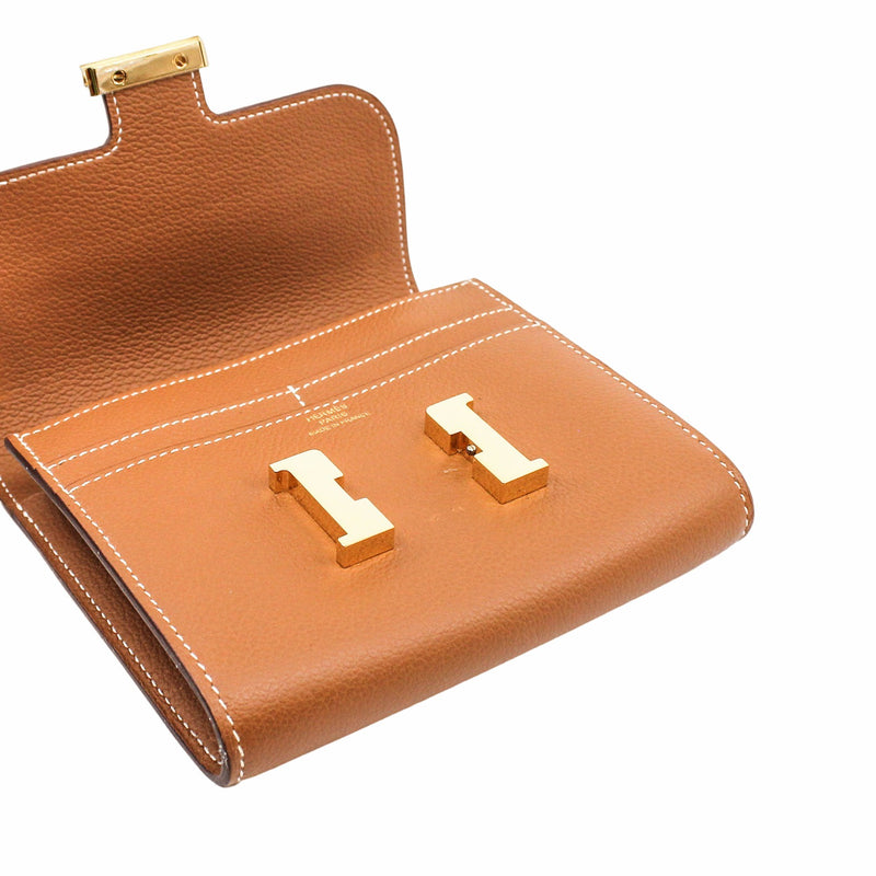 constance compact brown ghw D stamp - L'UXE LINK