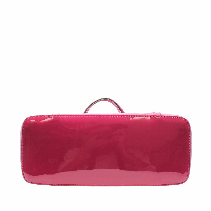 Tote Patent Leather Pink Berry