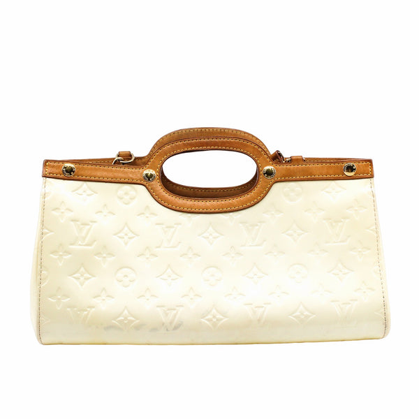 Roxbury Drive Handbag Monogram Vernis white GHW