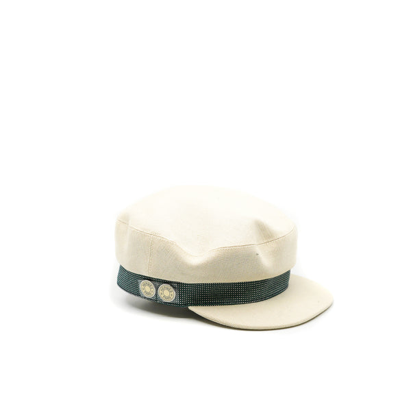 cavale pop casquette cap cotton beige/greed #56 - L'UXE LINK