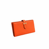 thumbnail bearn long wallet orange ghw A stamp - L'UXE LINK