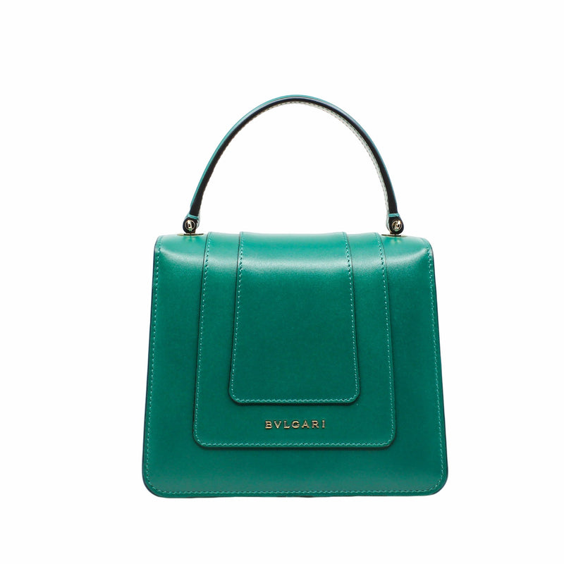 serpenti with handle green ghw - L'UXE LINK