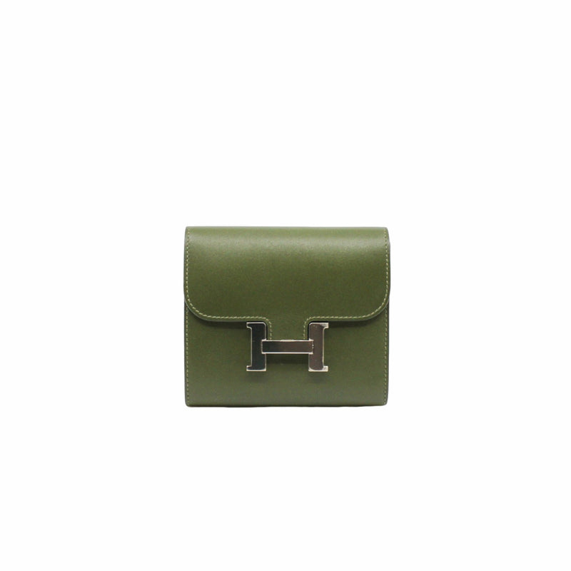 constance wallet green PHW - L'UXE LINK