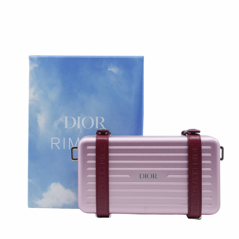 x Rimowa Personal Clutch Aluminum phw