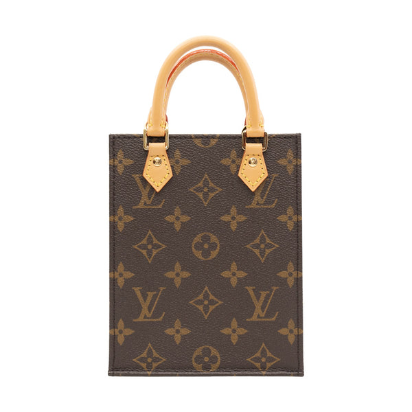 PETIT SAC PLAT MONOGRAM CANVAS - L'UXE LINK