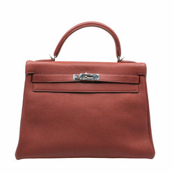 kelly 32cm togo dark red phw M stamp - L'UXE LINK