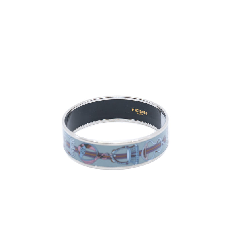 wide gray blue bangle H11110FP0665