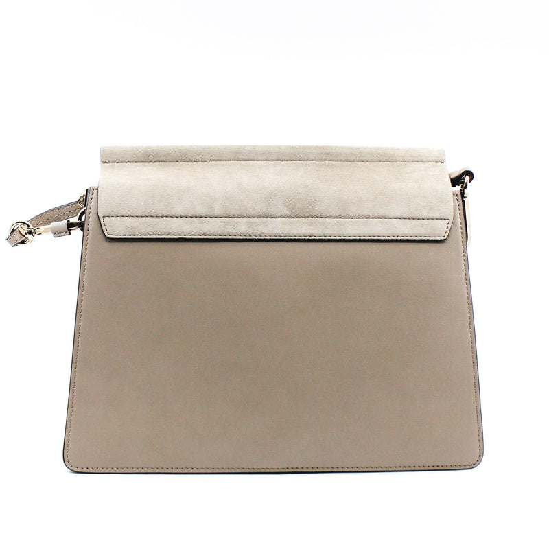 faye medium leather grey - L'UXE LINK