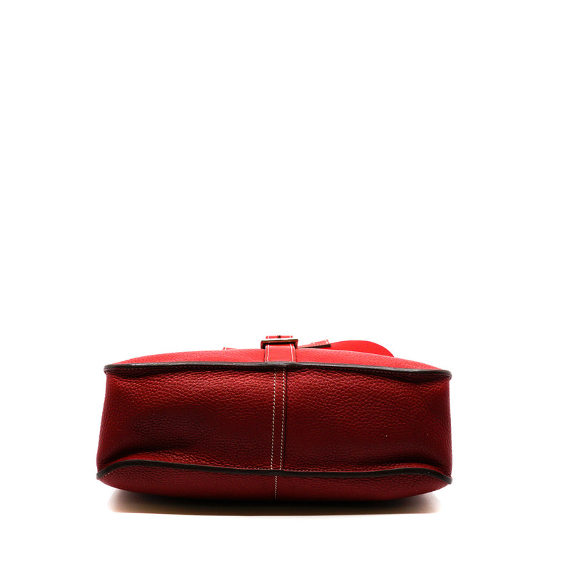 halzan 29 in tc leather red phw T stamp
