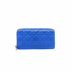 Zip Around Escapade Wallet lambskin blue ghw