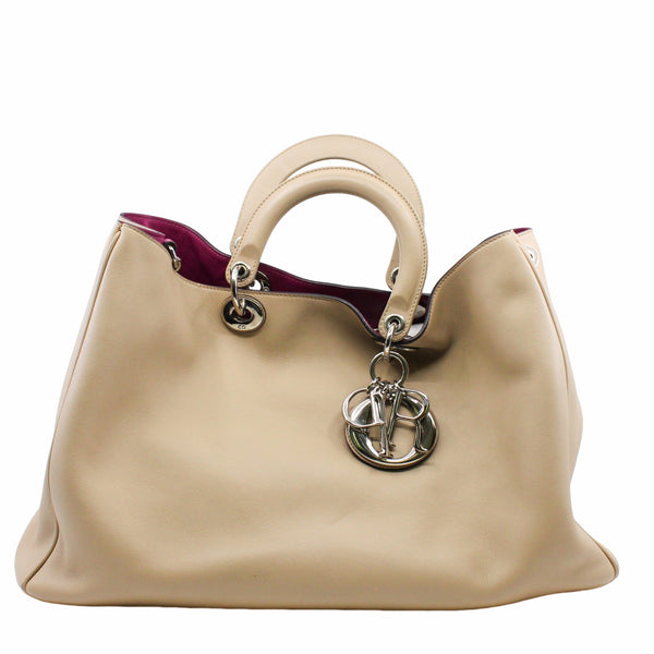 DIORISSIMO LARGE BEIGE PHW - L'UXE LINK