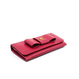 thumbnail Prada wallet red rose with a bow - L'UXE LINK