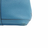 thumbnail garden party  36cm leather blue - L'UXE LINK