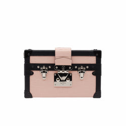 PETITE MALLE CROCODILE PINK PHW - L'UXE LINK