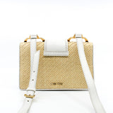 thumbnail tweed side bag white - L'UXE LINK