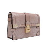 thumbnail trunk woc in lizard pink/beige ghw 2022 - L'UXE LINK