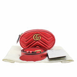 thumbnail belt bag leather red  ghw - L'UXE LINK