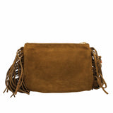 thumbnail MEDIUM tassels CLUTCH BROWN GHW - L'UXE LINK