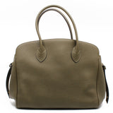 thumbnail tote green with strap ghw - L'UXE LINK