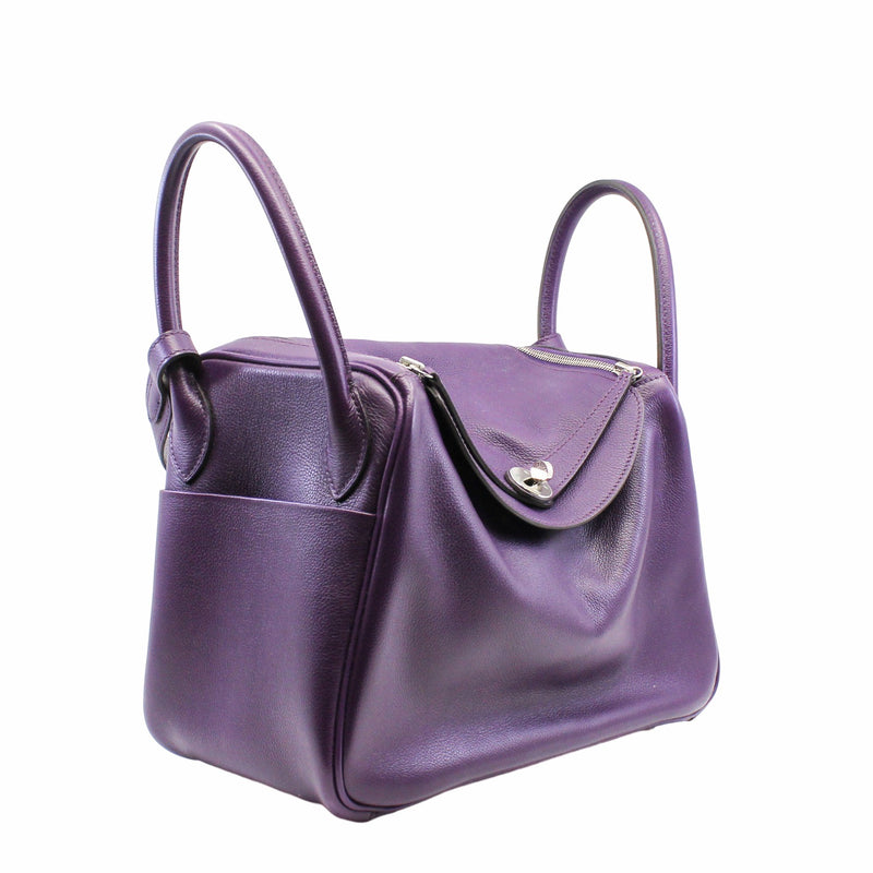 lindy 30 purple ghw P stamp - L'UXE LINK