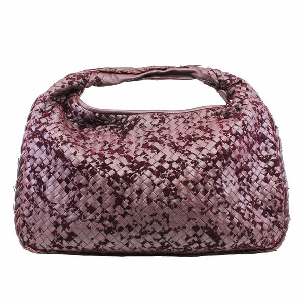 shoulder bag zippy weave red