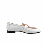 thumbnail H loafer white mix beige pink rghw buckle #39 - L'UXE LINK