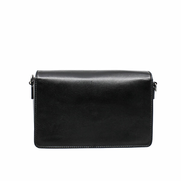 jadior side bag leather black phw - L'UXE LINK