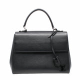 thumbnail cluny handle bag medium  epi leather black phw - L'UXE LINK