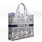 thumbnail Dior Toile De Jouy Book Tote Large Blue Embroidery rrp5000 - L'UXE LINK