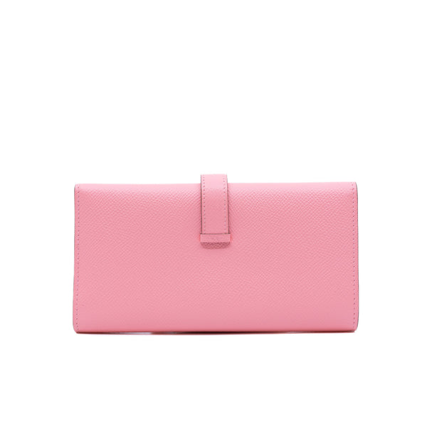 bearn tri-fold long wallet in epsom sakura phw z stamp