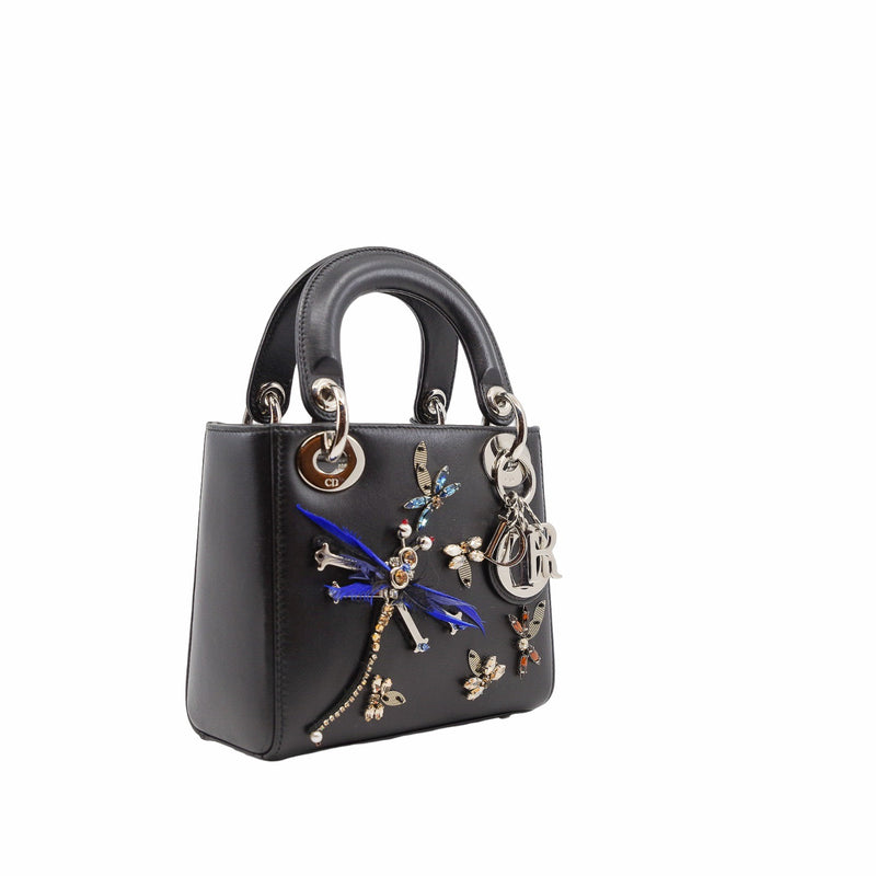 lady dior mini black phw - L'UXE LINK