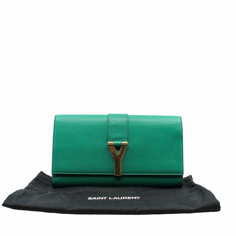 clutch y logo green ghw