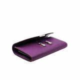 thumbnail constance long wallet epsom purple phw T stamp - L'UXE LINK