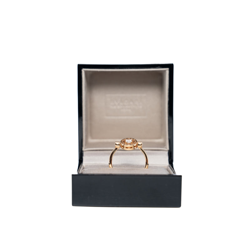 bvlgari bvlgari diamond ring in 18k rg #9 - L'UXE LINK