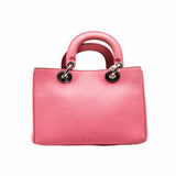 thumbnail Diorissimo Tote Pebbled Mini Leather  pink phw - L'UXE LINK