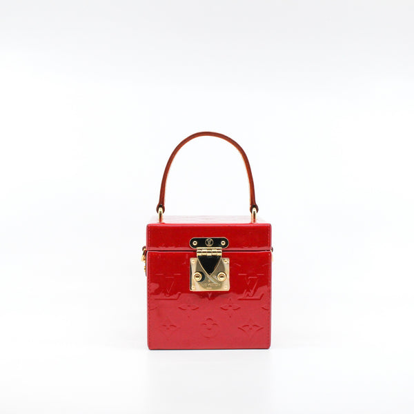 box patent red monogram rrp4000+ - L'UXE LINK