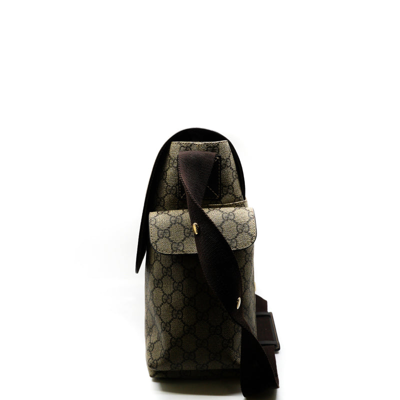 nappy bag monogram fabric - L'UXE LINK