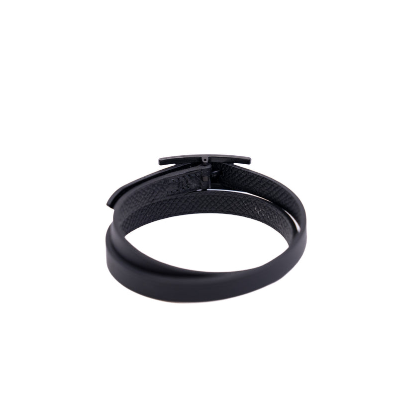 Behapi Double Tour bracelet so black - L'UXE LINK